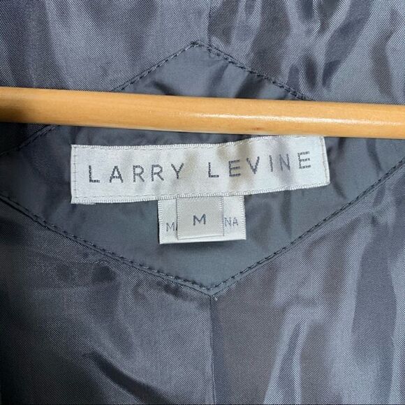 Larry Levine Faux-Fur-Trim Quilted Down Coat - M - Picture 5 of 7